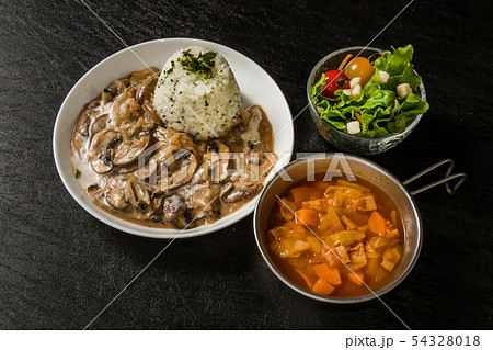 ロシア料理ストロガノフ Russian style stew (stroganoff) ロシア料理ストロガノフ Russian style stew (stroganoff) 54328018