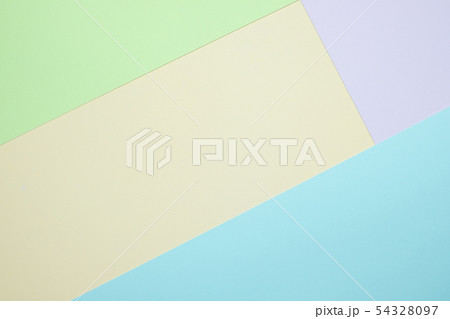 Fashionable  pastel colored paper flat lay top 54328097