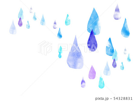 背景素材 水彩テクスチャー 雨粒 背景素材 水彩テクスチャー 雨粒 54328831