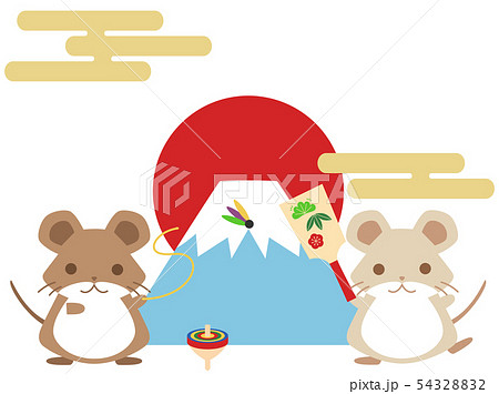 2020年賀素材9 2020年賀素材9 54328832