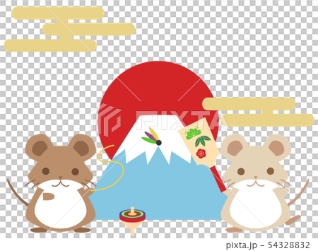 2020年賀素材9 2020年賀素材9 54328832