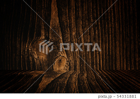 Grunge dark wood background wall and floor. wooden Grunge dark wood background wall and floor. wooden 54331881