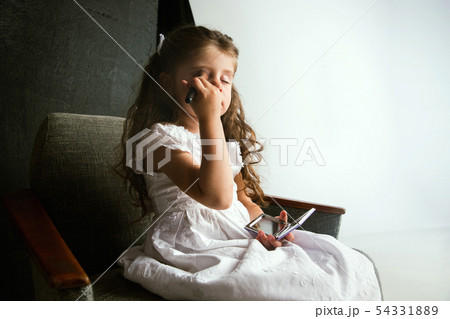 The interaction of children with the adult world 54331889