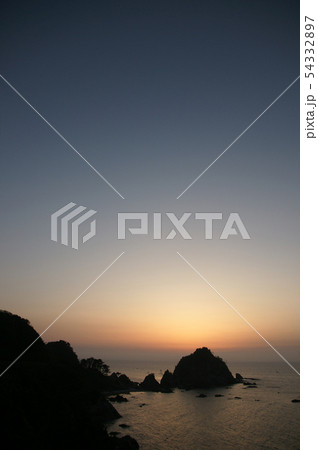 鳥取　四季の散歩　夏　砂丘 城原海岸 54332897
