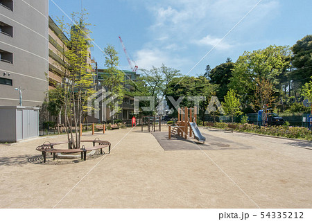 東京都港区西麻布の笄児童遊園 東京都港区西麻布の笄児童遊園 54335212