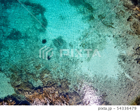 aerial view of croatia coast line aerial view of croatia coast line 54336479
