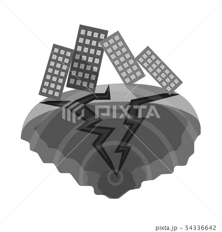 Isolated object of nature and apocalypse icon. Collection of nature and environment vector icon for 54336642
