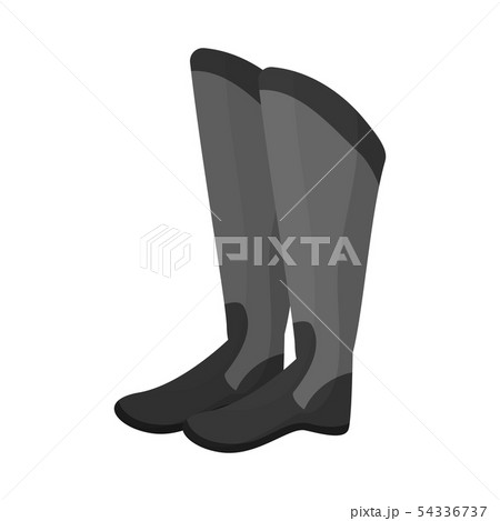Vector illustration of race and horse logo. Set of race and racing stock symbol for web. 54336737