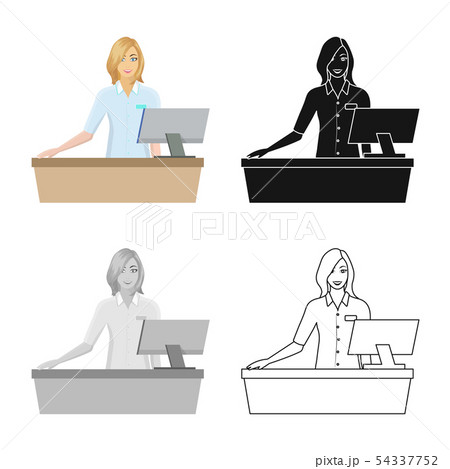 Vector design of retail and healthcare icon. Set of retail and wellness stock symbol for web. 54337752