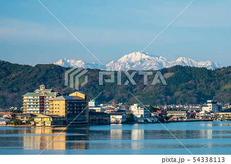 東郷池 大山　雪 54338113