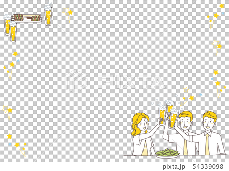 ビールのフレーム 54339098