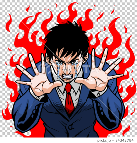 Businessman hand sign Businessman hand sign 54342794