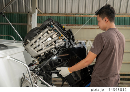 Aluminum boat repairman, for fishing 54343012