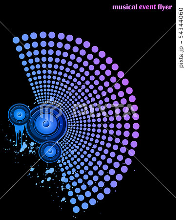 Disco club flyer. 54344060