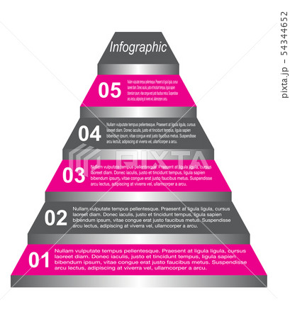 Info-graphic design template.  54344652