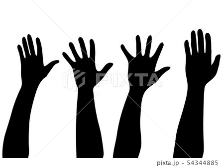free hands up fun background free hands up fun background 54344885