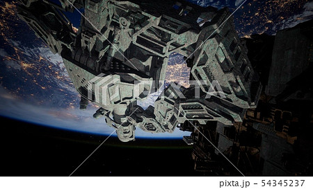 Fleet of Massive Spaceships Known as Motherships 54345237