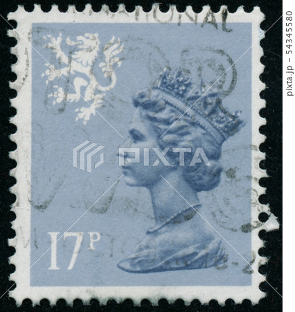 Vintage stamp printed in Great Britain 1984 shows Vintage stamp printed in Great Britain 1984 shows 54345580