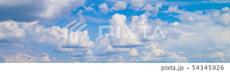 panorama sky and cloud in summertime beautiful panorama sky and cloud in summertime beautiful 54345926