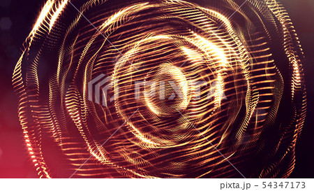 Glow particles are in air as science fiction of microcosm or macro world or sci-fi. 3d rendering of Glow particles are in air as science fiction of microcosm or macro world or sci-fi. 3d rendering of 54347173