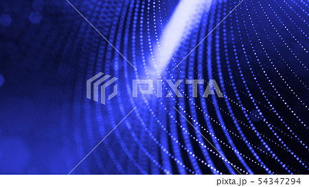 Glow particles are in air as science fiction of microcosm or macro world or sci-fi. 3d rendering of Glow particles are in air as science fiction of microcosm or macro world or sci-fi. 3d rendering of 54347294