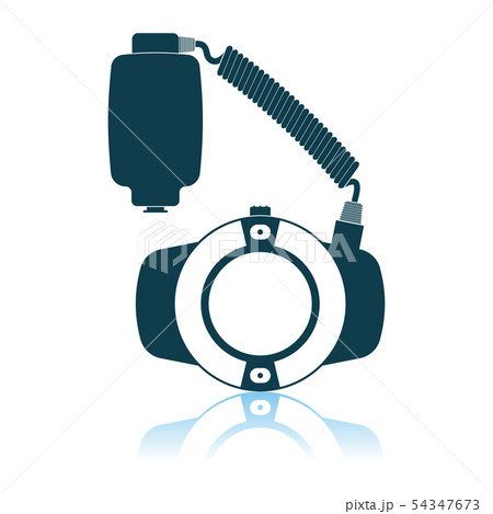 Icon Of Portable Circle Macro Flash Icon Of Portable Circle Macro Flash 54347673