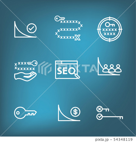SEO Strategy - Search engine optimization concept 54348119