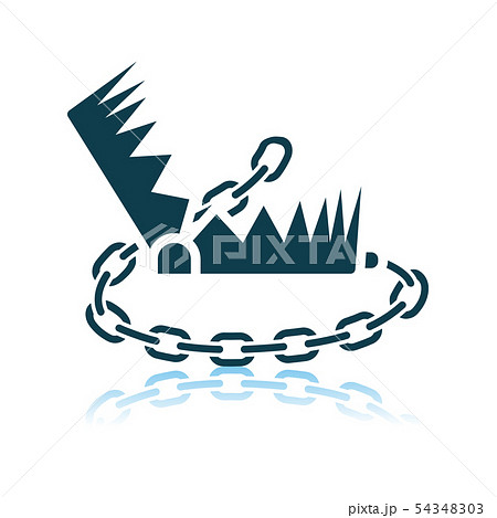 Bear Hunting Trap Icon 54348303