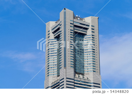 都市風景 横浜 横浜ランドマークタワー 都市風景 横浜 横浜ランドマークタワー 54348820