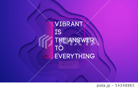 Vector of abstract Purple background with abstract topographic map shapes. Vibrant geometric 54348965