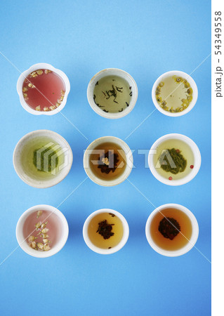 カラフルな中国茶 54349558