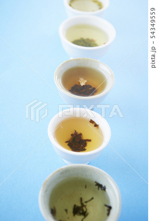 カラフルな中国茶 54349559