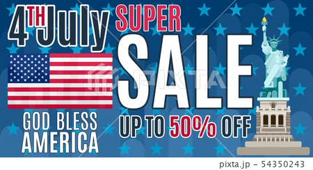 america independence day big poster sale on blue america independence day big poster sale on blue 54350243
