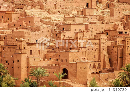 Clay kasbah Ait Benhaddou, Morocco 54350720