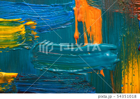 Abstract art background. Hand-painted background 54351018