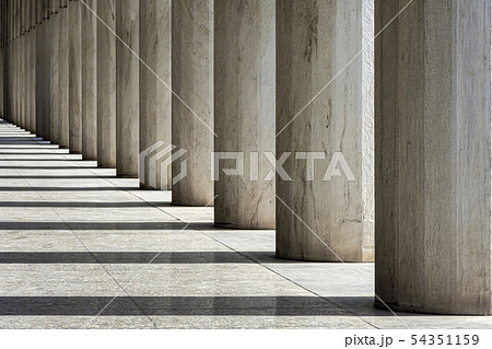 Row of Marble columns 54351159