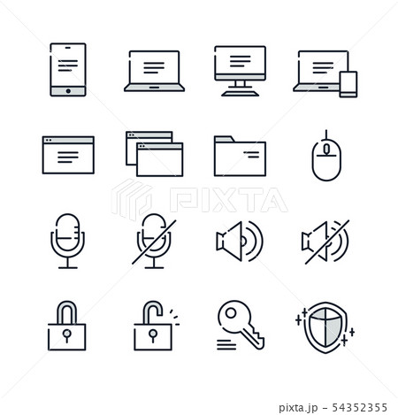 icon set 01 54352355