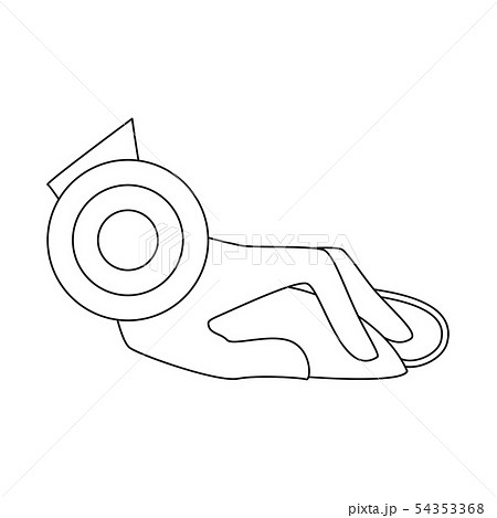 Isolated object of bone and inflammation logo. Collection of bone and wound stock vector Isolated object of bone and inflammation logo. Collection of bone and wound stock vector 54353368