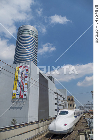 【東海道新幹線 N700系 新横浜駅】 【東海道新幹線 N700系 新横浜駅】 54354888