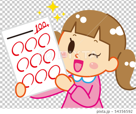 100点満点の女の子 100点満点の女の子 54356592
