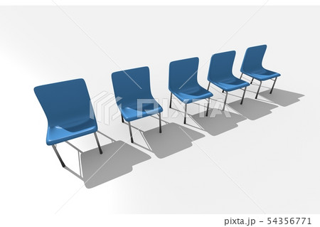 椅子　(並べた椅子) 54356771