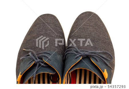 Part of pair blue man shoe 54357293