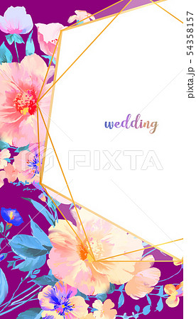 透明水彩 水彩画 花 54358157