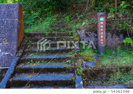 （新潟県）親不知海岸の栂海新道登山口 54362396