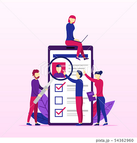 Businessman Being Hiring Employee Businessman Being Hiring Employee 54362960