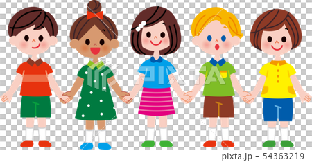 世界の子ども達 54363219