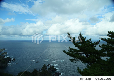 隠岐の島　隠岐諸島　島後　白島海岸　島風景　隠岐の海 54363360