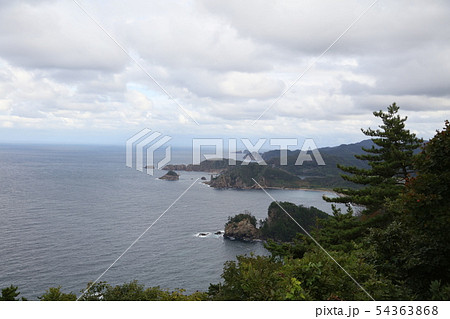 隠岐の島　隠岐諸島　島後　白島海岸　島風景　隠岐諸島の海 54363868