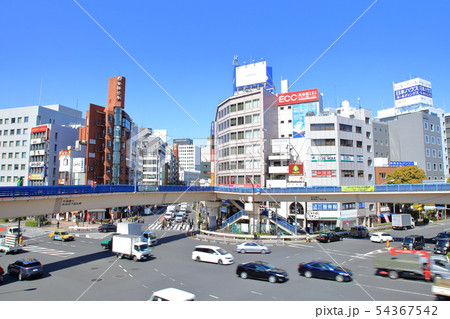 飯田橋駅前交差点 千代田区 飯田橋駅前交差点 千代田区 54367542