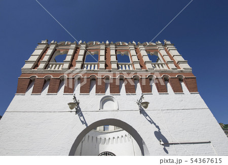 Inside of Moscow Kremlin, Russia (day).  54367615